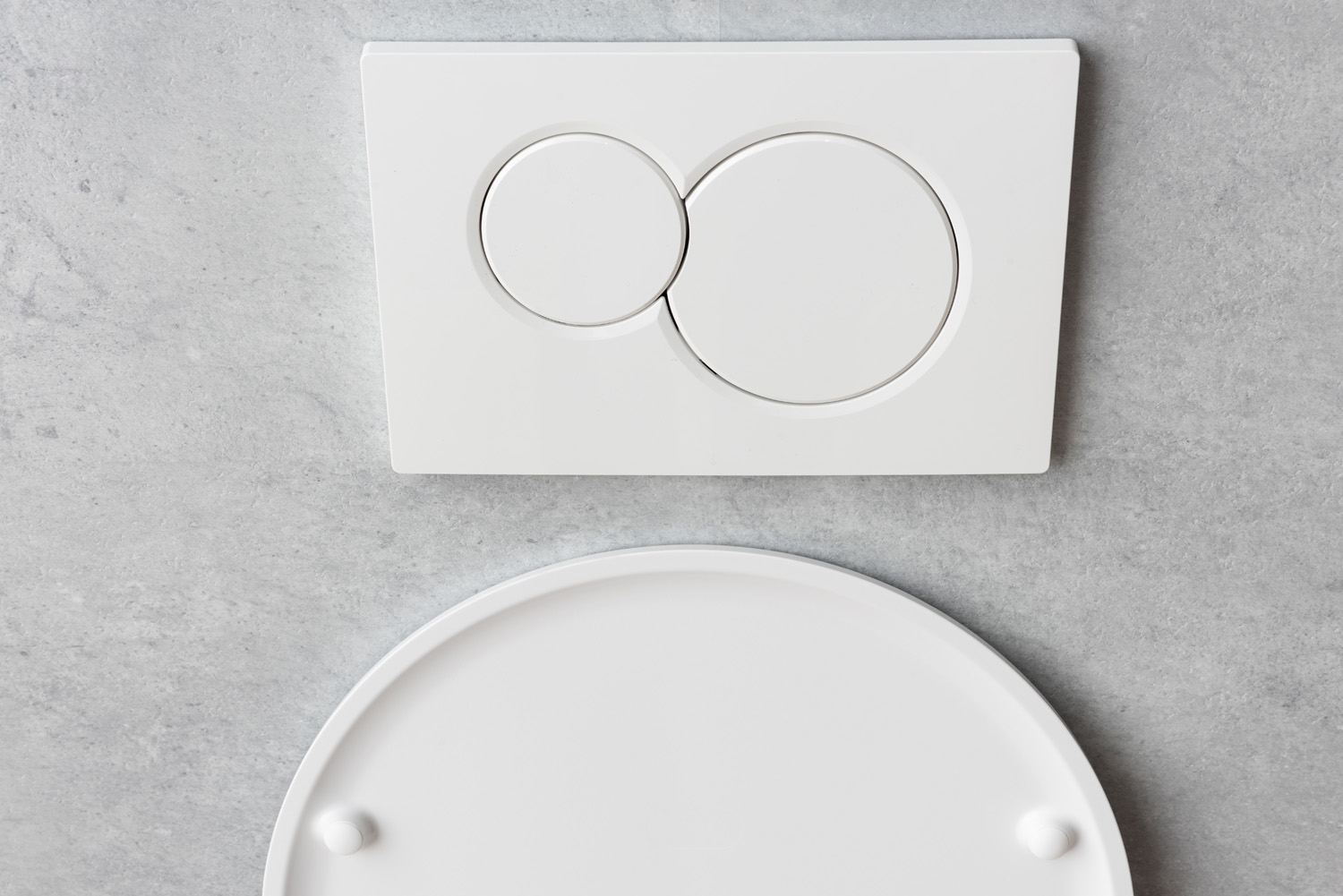 Hangtoilet Linus rimless tornado flush glanzend wit inclusief WC-bril