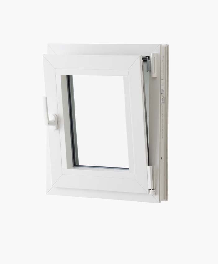 1-VAN Châssis oscillo-battant pvc Elegant blanc/bl B500xH600 mm D  mat