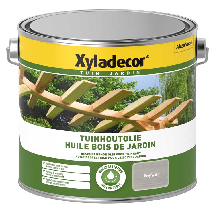 Xyladecor tuinhoutolie grey wash 2,5L