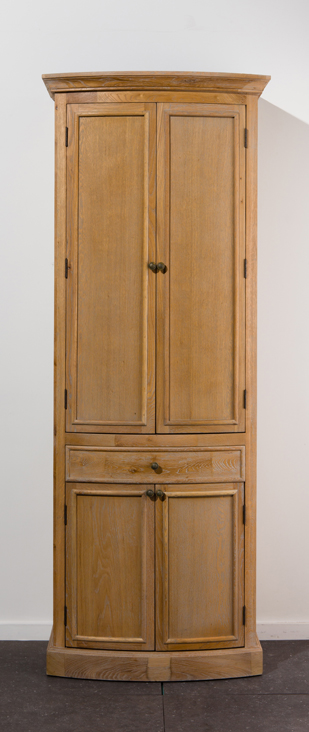 Armoire colonne An chêne sur pied 200x76x50cm