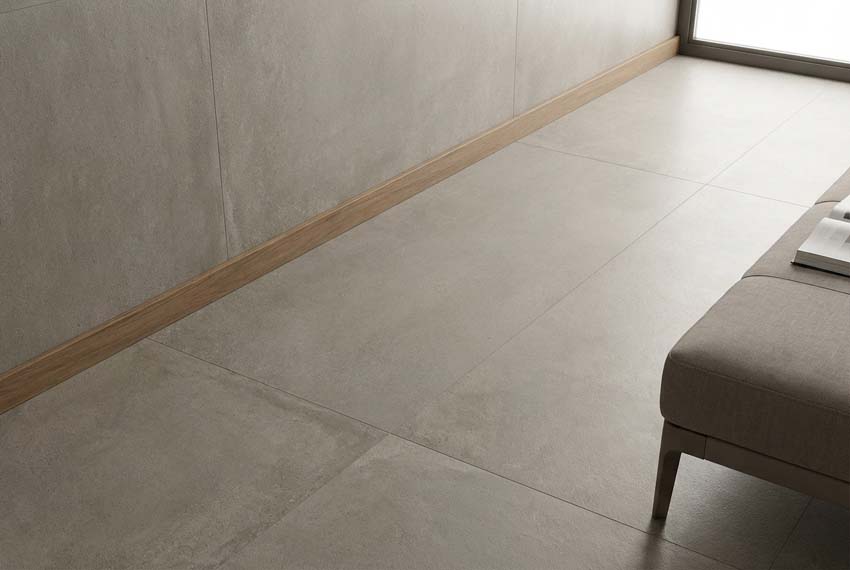 Vloer- en wandtegel Rainstone greige mat 60x120cm