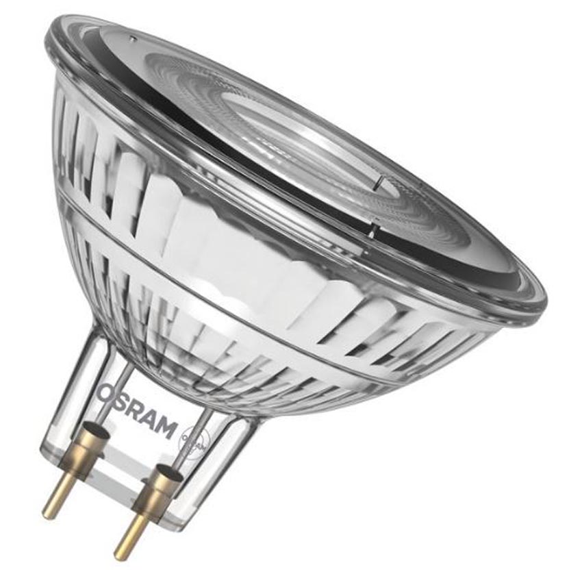 Lampe LED Osram - GU5.3 - Transparente - Ø5x5cm - 2x3,4W - 345lm - 2700K - 2 pièces