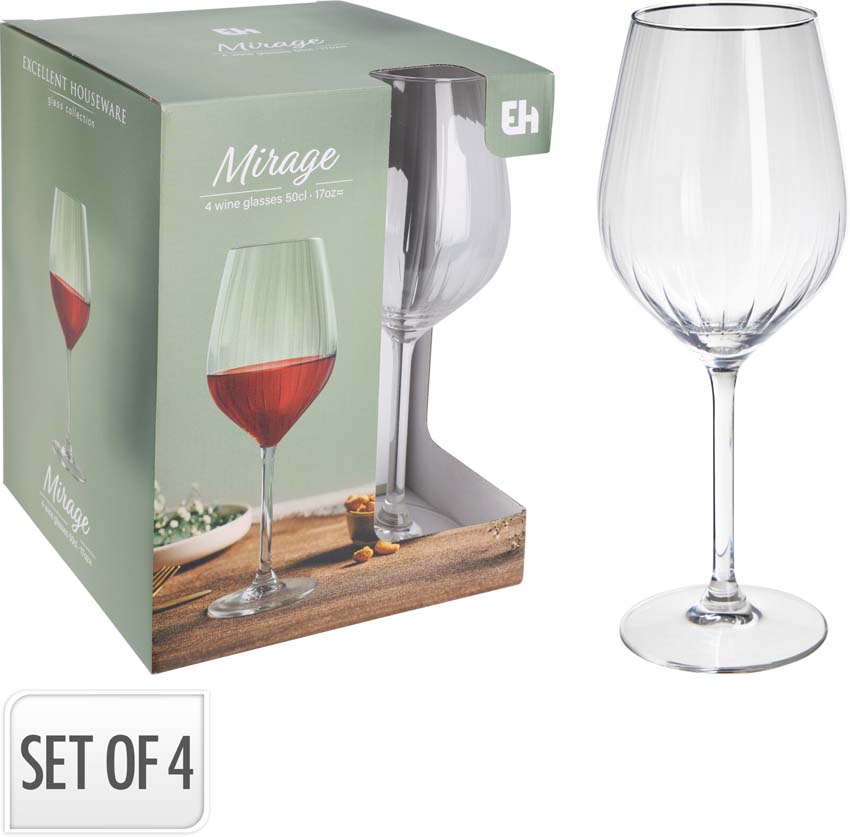 Wijnglas 50cl set van 4