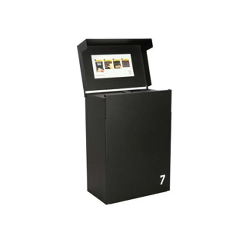 Pakketbrievenbus ONZO (eSafe) Shopperbox Digital zwart