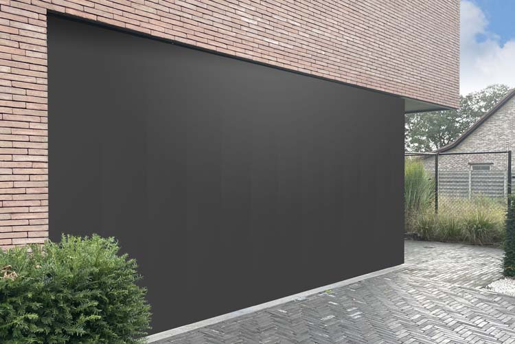 Gevelpaneel FLUX facade rigid 2605x305x6mm antraciet