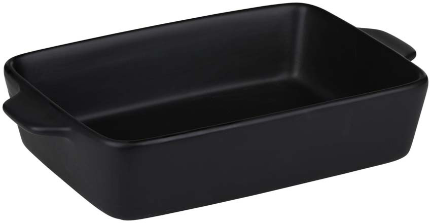 Plat à four noir 24,5x14x5cm