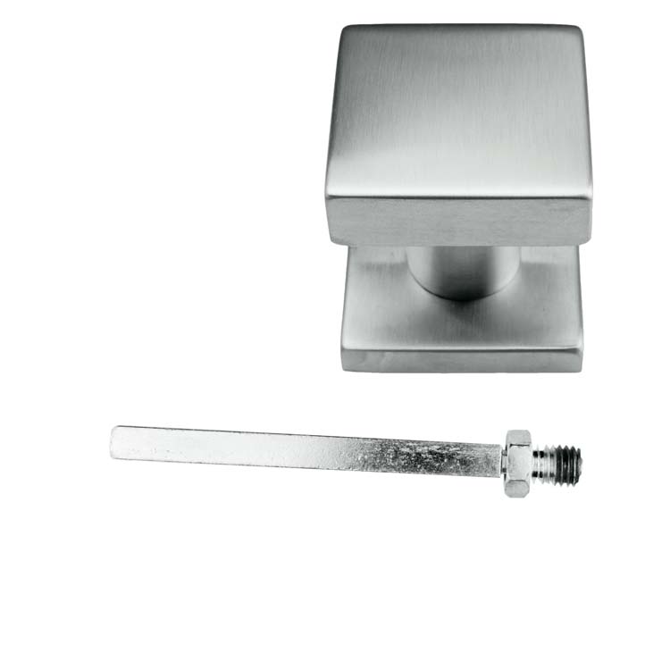 Top pro carré op rosace inox plus
