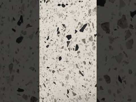 Carrelage Terrazzo minimal white-grey 60 x 60 cm