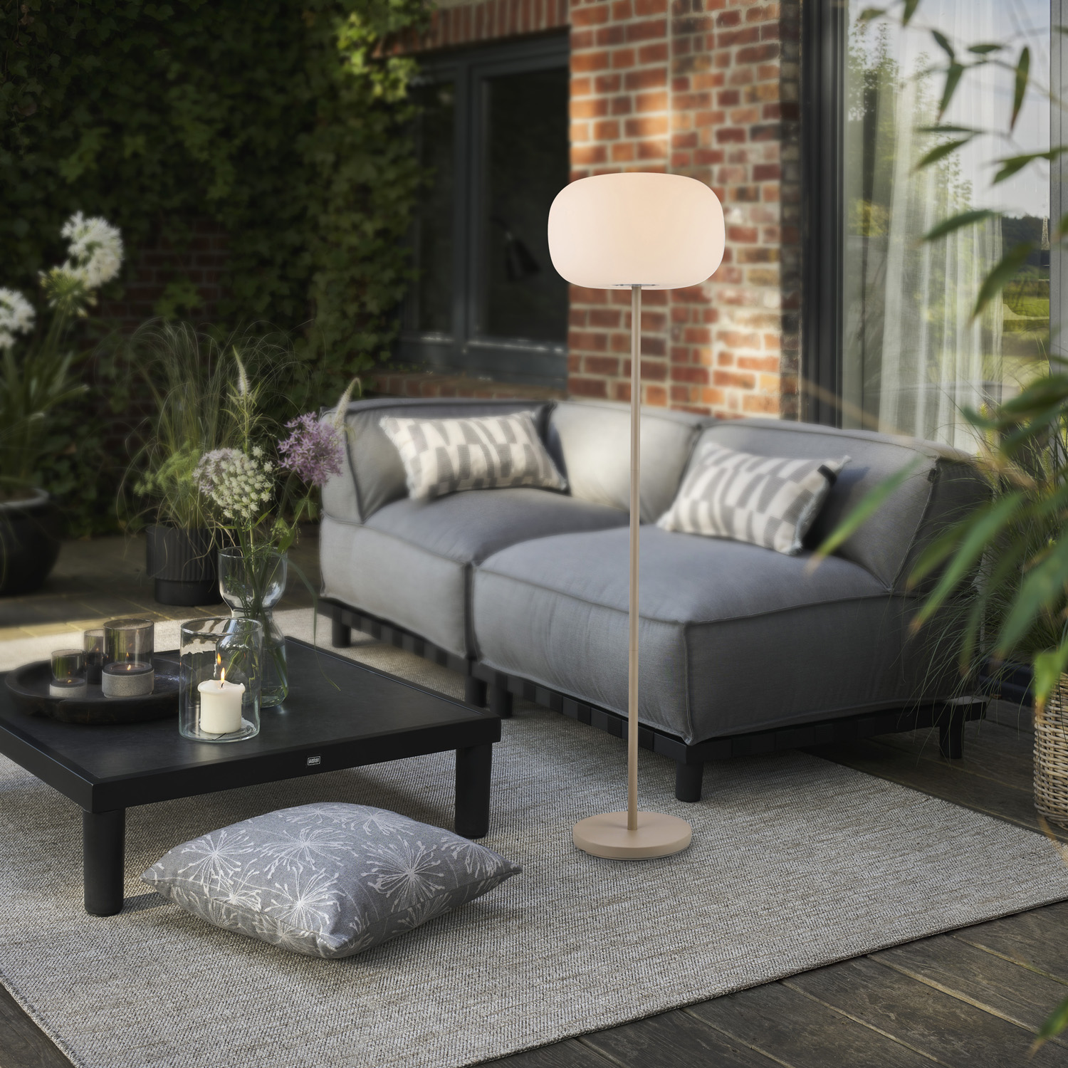 Lampadaire - macchiato - H153cm - LED - 6,2W - 3000K
