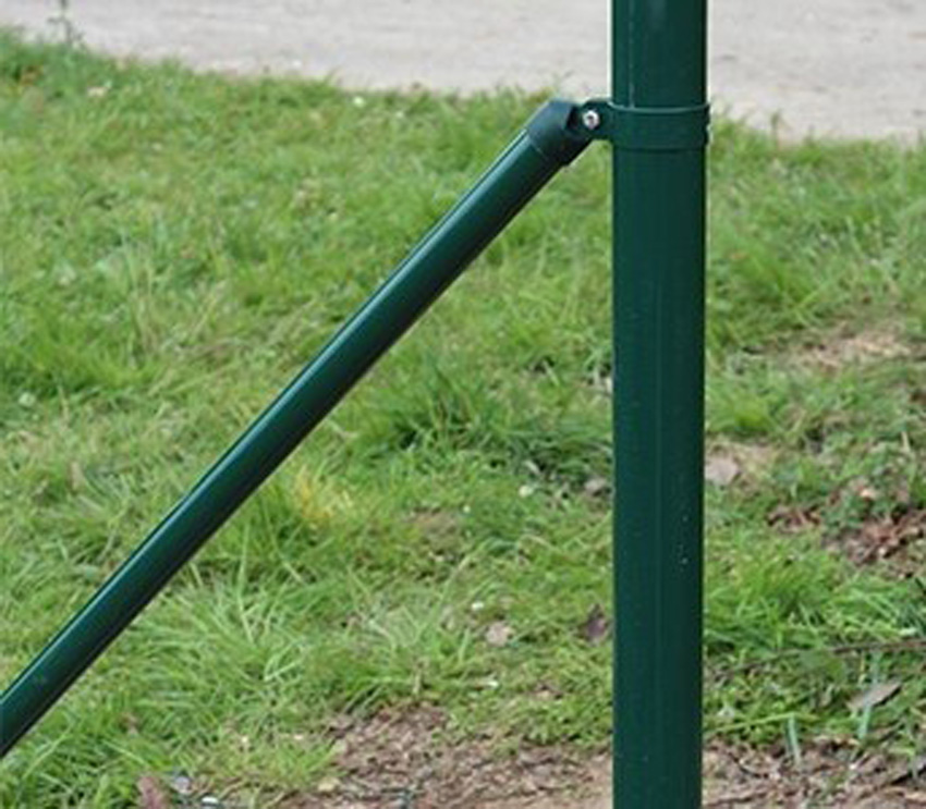 Steunpaal groen Ø4x175cm geschikt voor tuindraad