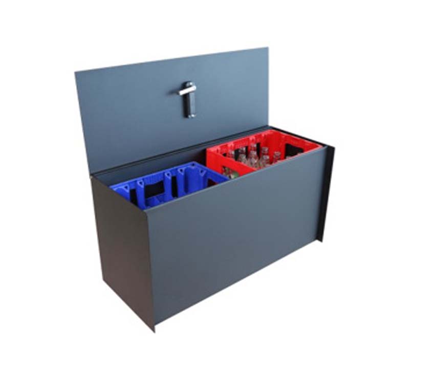 Pakketbrievenbus eSafe Bulkbox zwart