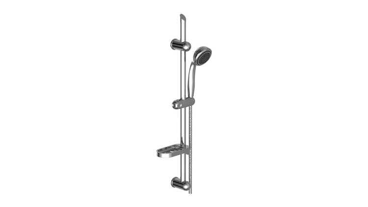 Set de douche Frey chrome 8 types de jet Set de douche Frey chrome 8 types de jet