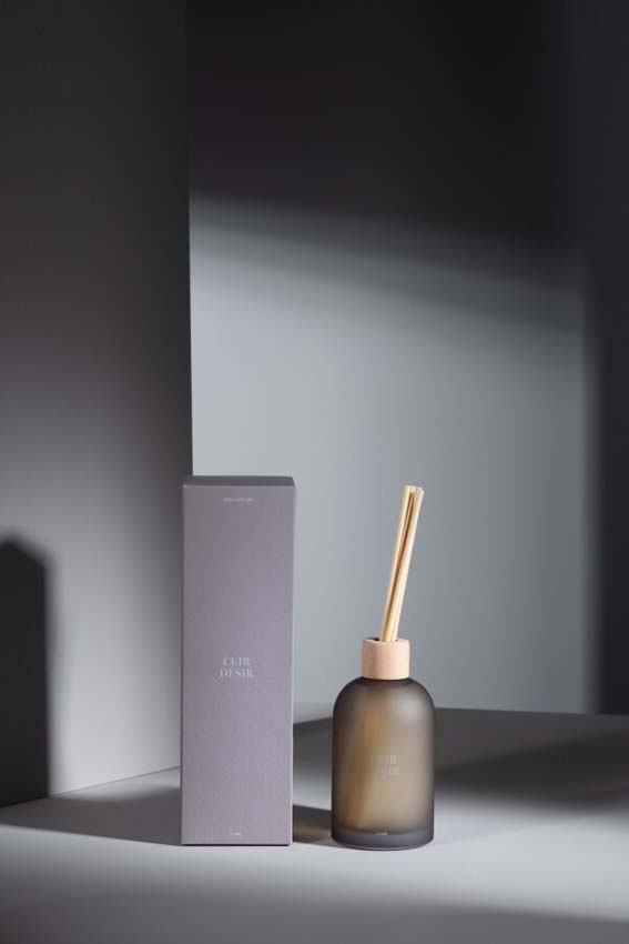 Bâtonnets parfumés Accords Essentiels Cuir Desir 250ml