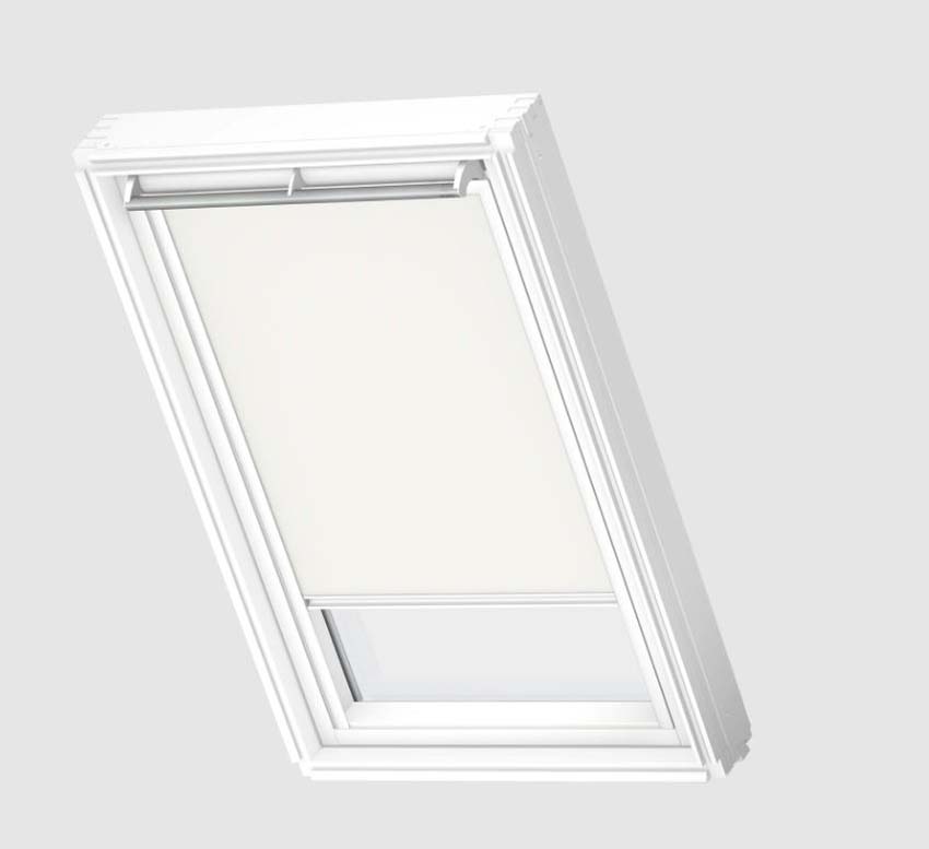 Store enrouleur Velux occultant à commande manuelle blanc MK04 1025SWL