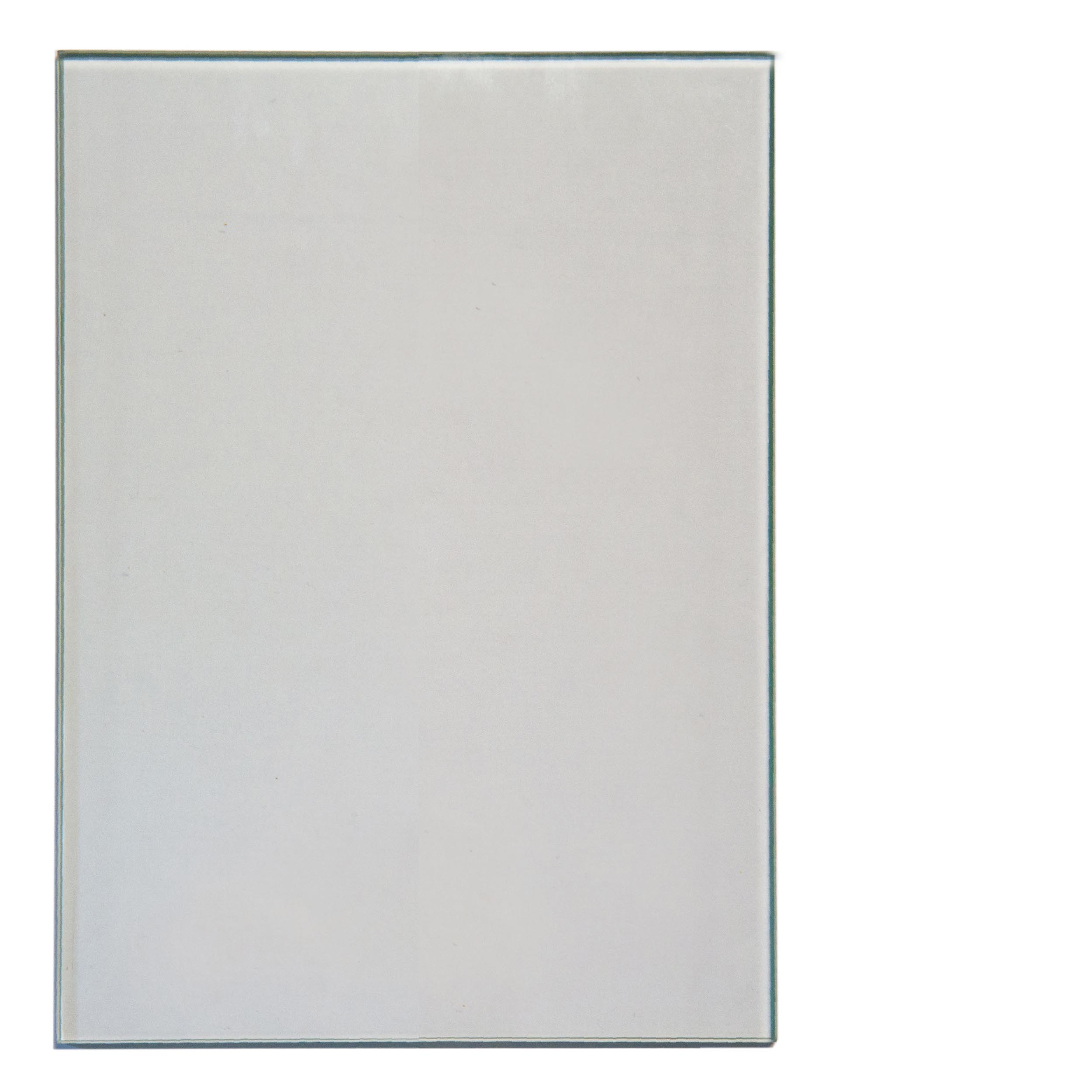 Glas classic vierkant doorzicht 600x1100x6mm gelaagd