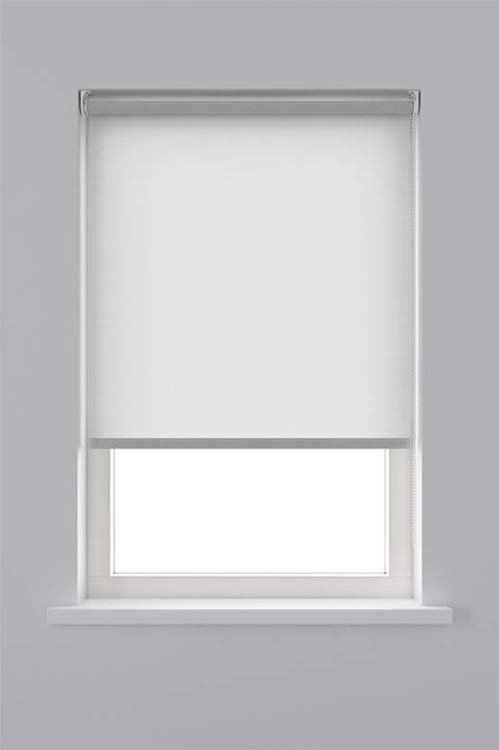 Store enrouleur tamisant 240x190cm blanc
