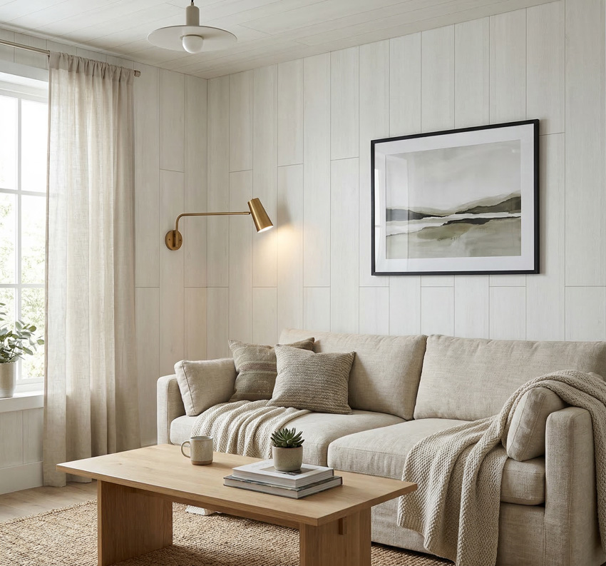 Wand- & plafondpaneel MDF gallego 18,5x130x0,8cm