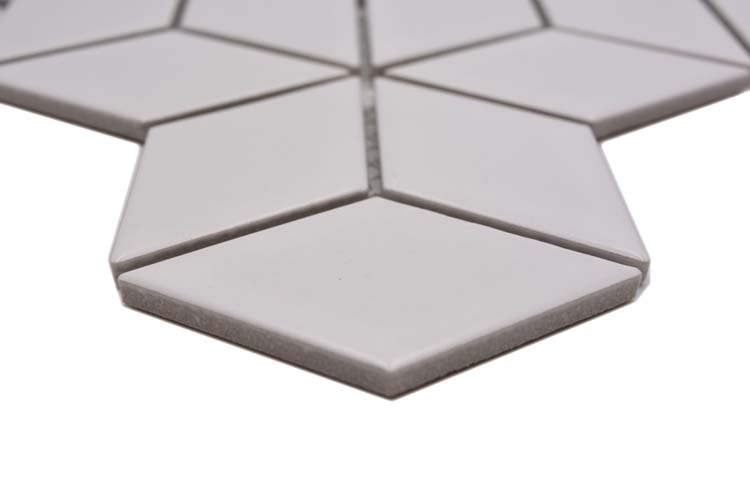 Mozaïek Kubus wit mat 26,6x30,5cm