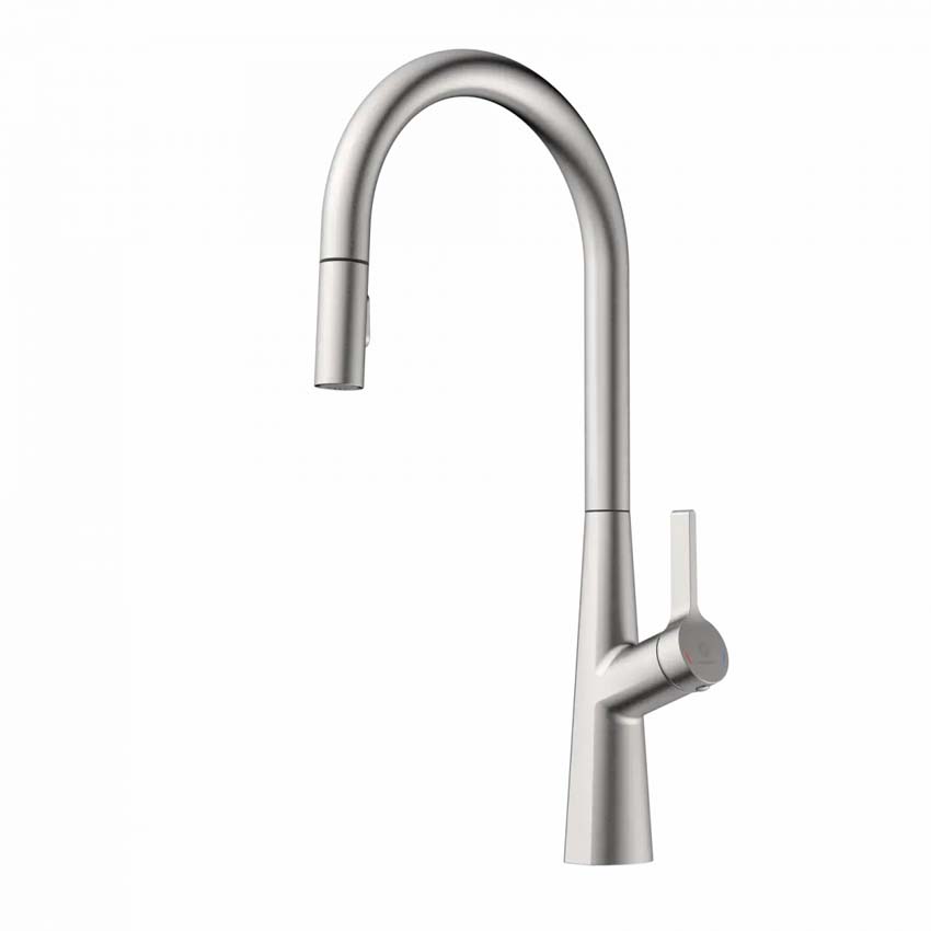 Robinet de cuisine Wasserwerk WK 9 Sphere inox avec bec extractible