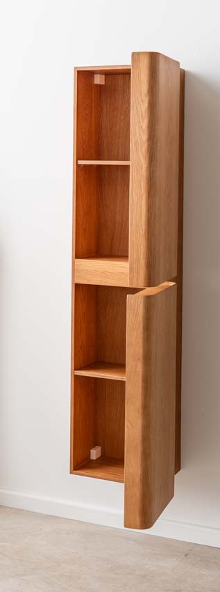 Armoire colonne Floris chêne suspendue 170x40x35cm Armoire colonne Floris chêne suspendue 170x40x35cm