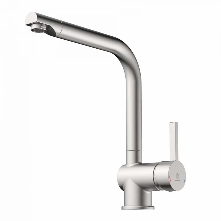 Keukenkraan Wasserwerk WK 4 inox-look