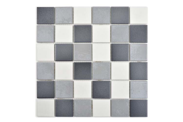 Mosaïque Mix gris mat 30,6x30,6cm