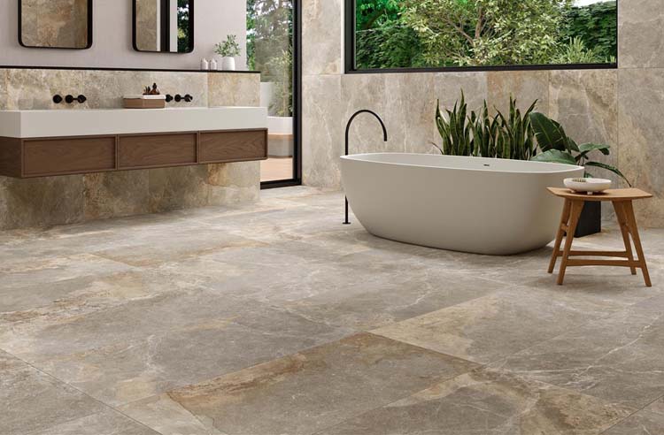 Échantillon carrelage de sol et mural Arenal greige