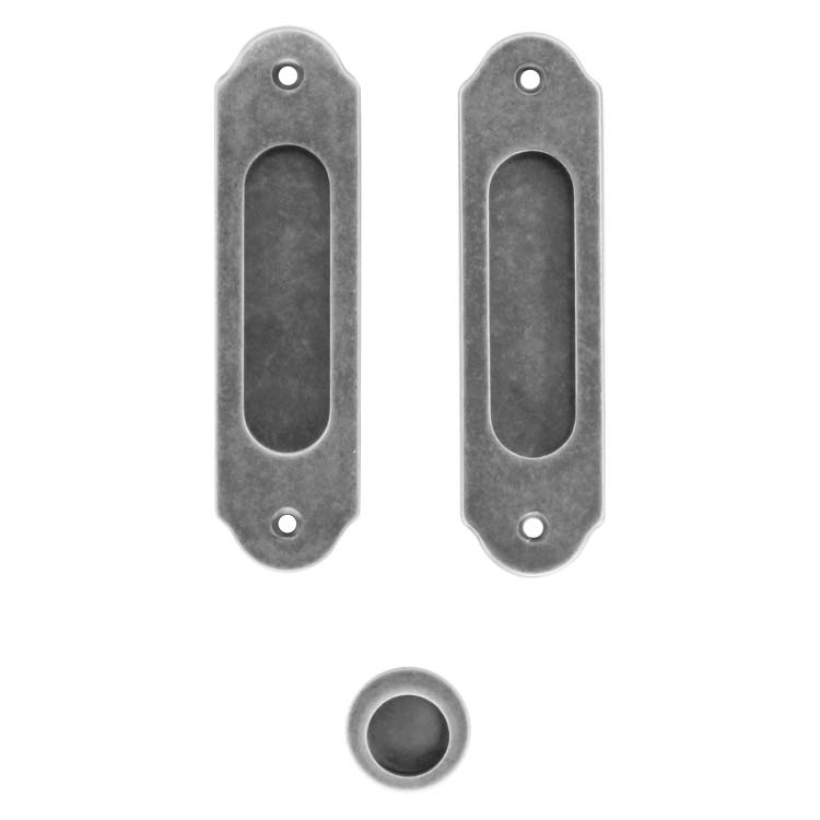 Inkapschelp pro altamura classic ovaal oud zilver per set