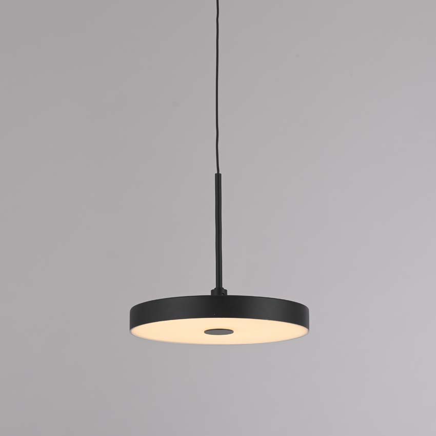 Suspension Easy Lift - Noir - Ø15,2cm - Dimmable - 1x6,8W - 3000K