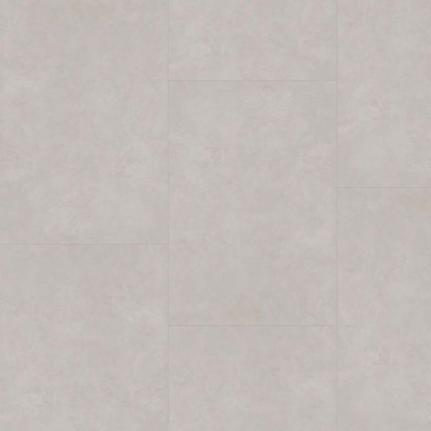 Vinyl vloer Floorify Pebble Beach tegel 4,5mm grijs 90x60cm