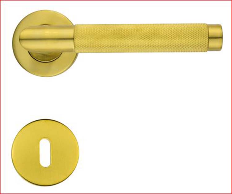 Poignée de porte Hashtag mat cuivre R+E