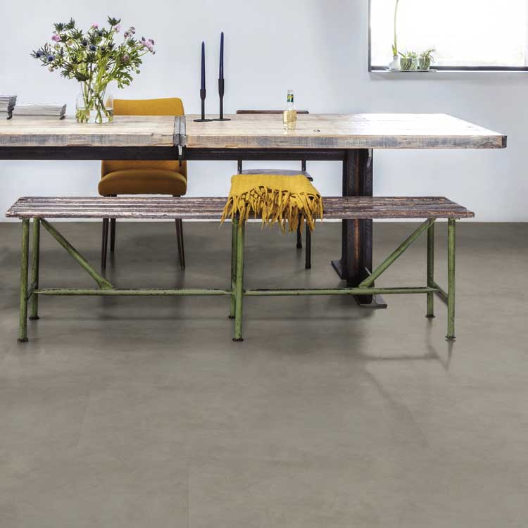 Sol vinyle Floorify Oyster dalle 4,5mm gris 90x60cm Sol vinyle Floorify Oyster dalle 4,5mm gris 90x60cm