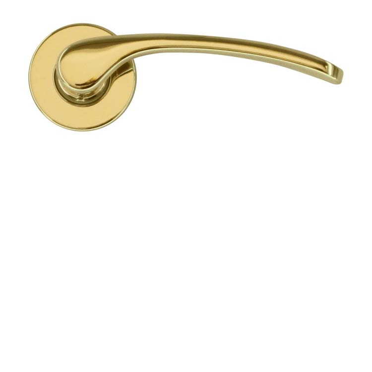 Poignée de porte pro piacenza cuivre sans rosace