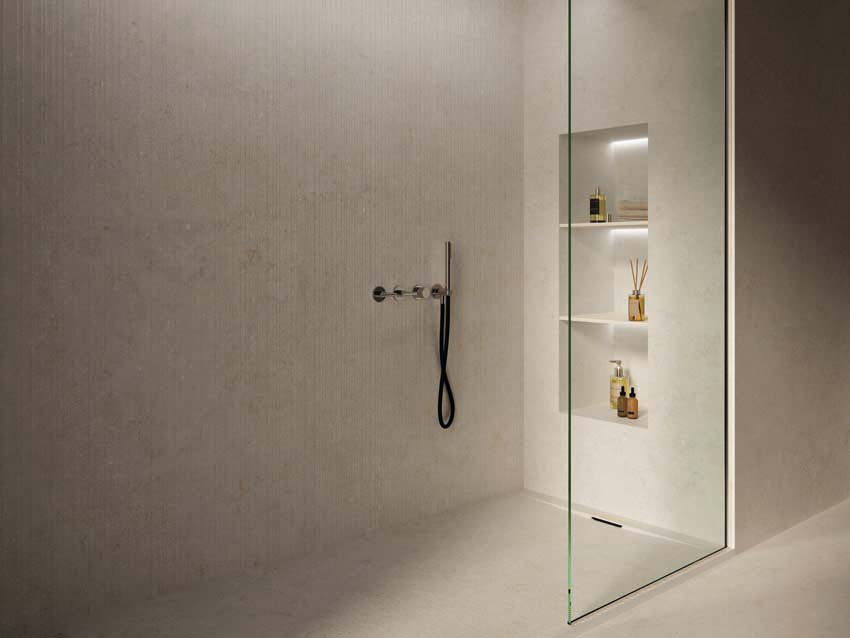 Carrelage de sol et mural Acropolis beige 60x120cm