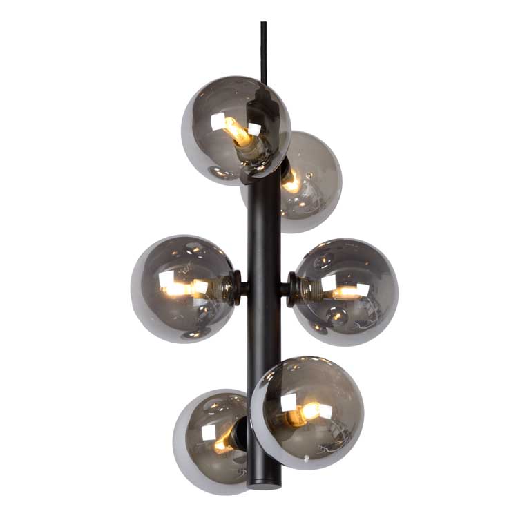 Lucide TYCHO - Hanglamp - Ø 25,5 cm - G9 - Zwart