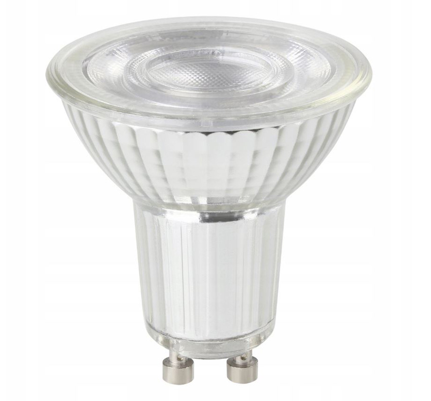 Ampoule LED - GU10 - blanc - H5,2 x Ø5cm - dimmable - 6W - 850lm - 3000K
