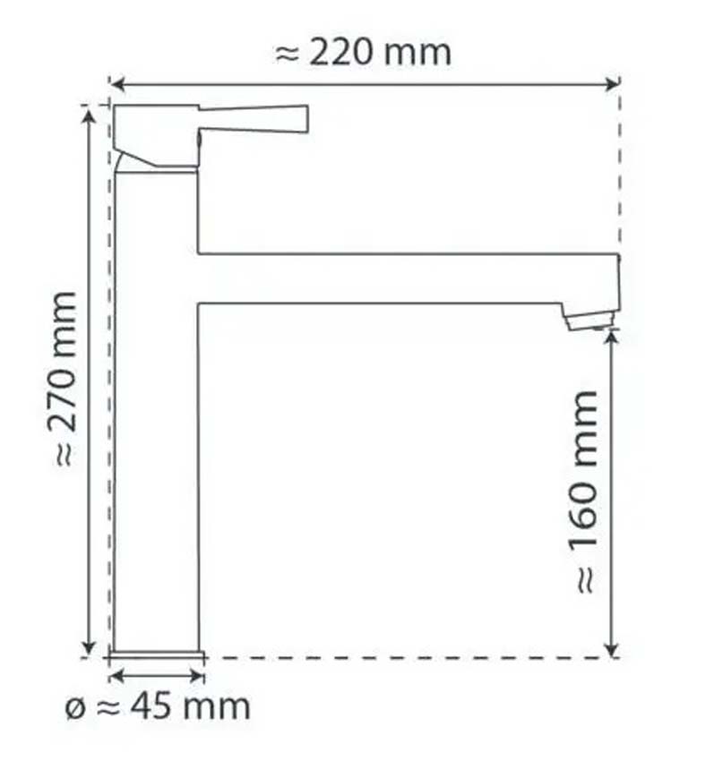 Robinet de cuisine Margriet inox