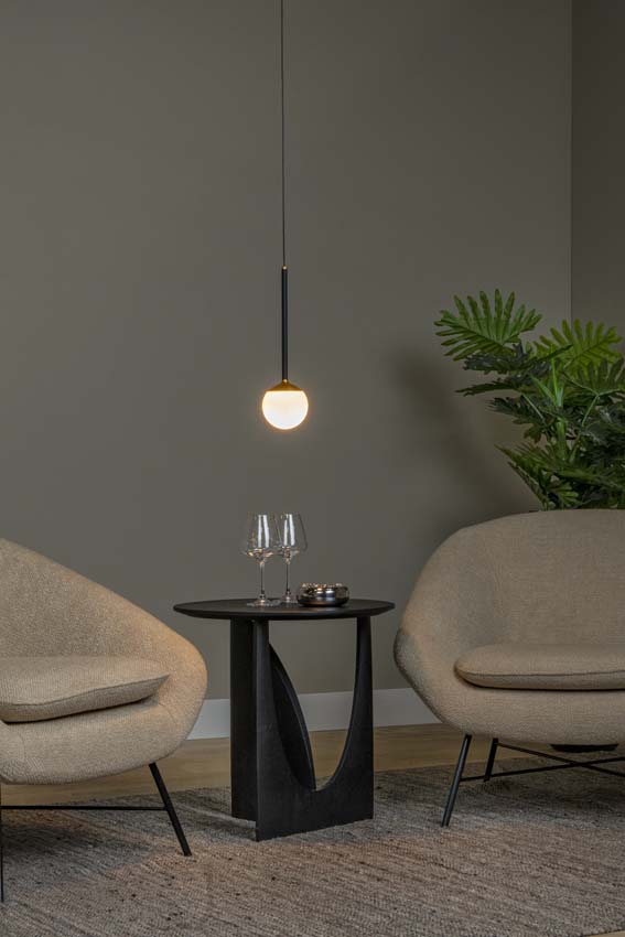 Lucide Premium Calina - Hanglamp - Ø 9,9 cm - LED Dimb. - 1x9W 2700K - Zwart Lucide Premium Calina - Hanglamp - Ø 9,9 cm - LED Dimb. - 1x9W 2700K - Zwart