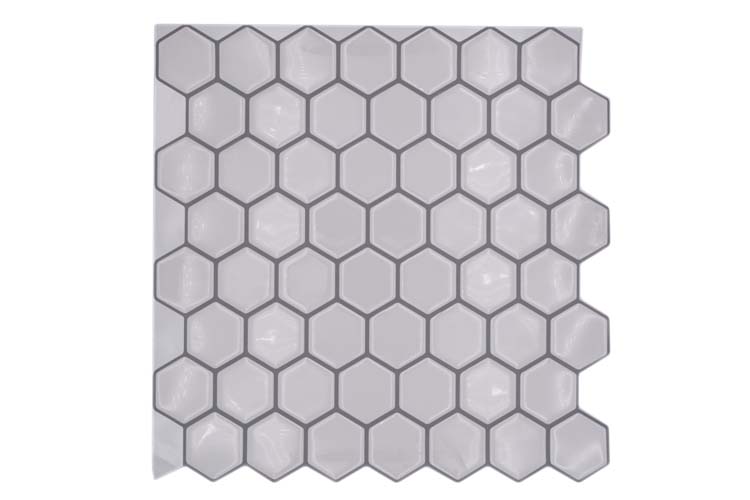 Mozaïek Vinyl Hexagon glanzend 29,5x28,2cm