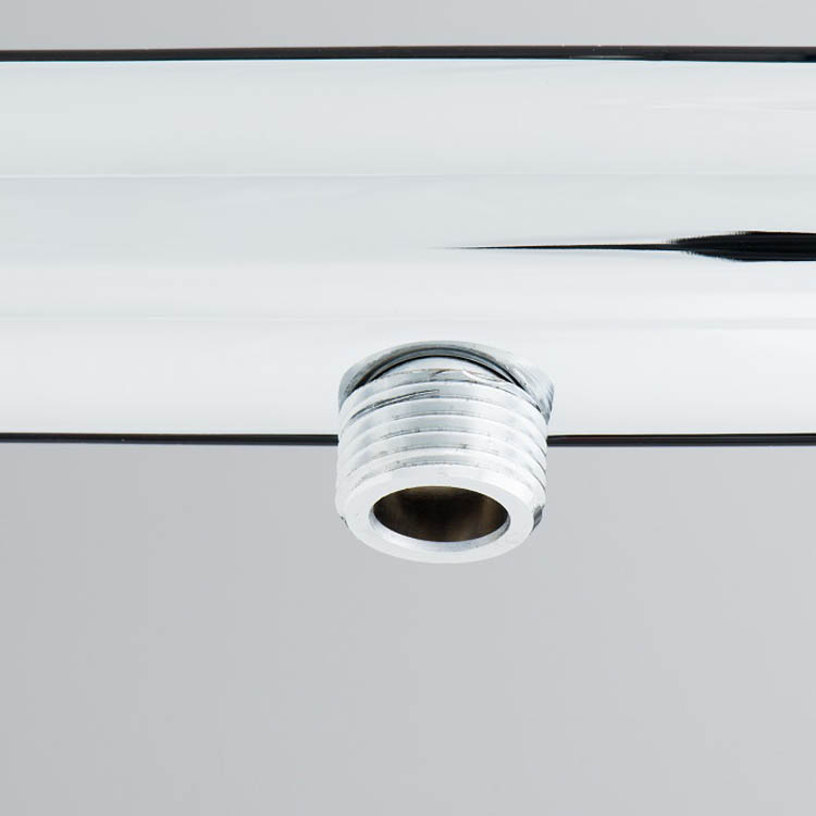 Douchekraan Levi thermostatisch chroom 12cm