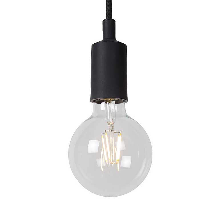 Lucide FIX MULTIPLE - Suspension - E27 - Noir