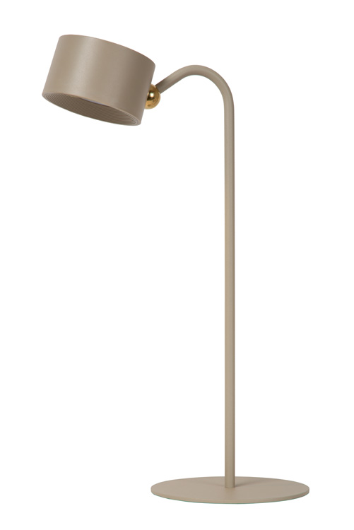 Bureaulamp - taupe - dimbaar - LED - 3,5W - 2700K/5700K