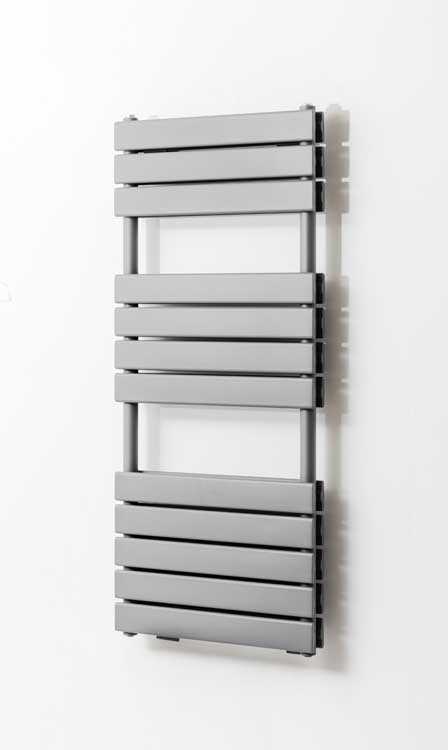 Handdoekradiator Xerxes dubbel 120x50cm grijs 1224Watt