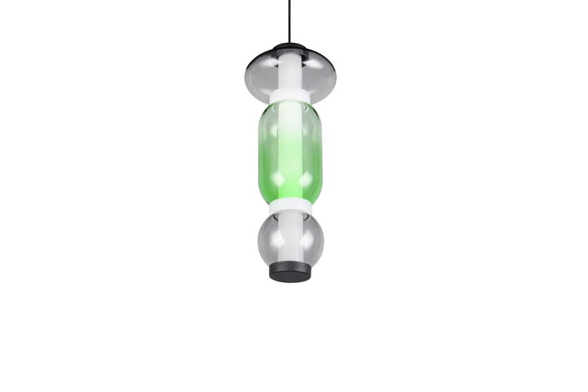 Suspension - Transparant - Ø15,5cm - Dimmable - LED - 1x8W - 2300-4000K