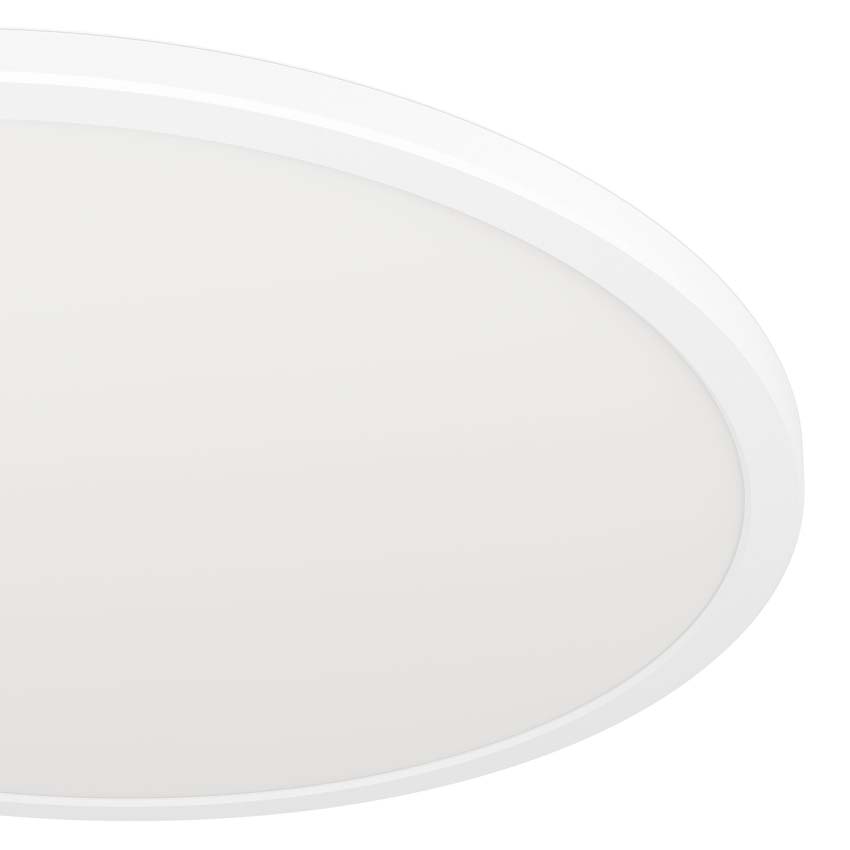 Plafonnier - Blanc - Ø50cm - Dimmable - LED - 1x36W - 2700-6500K - télécommande