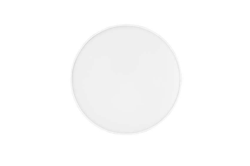 Plafonnier - Wit - Ø27cm - 1x18W - 4000K - IP44