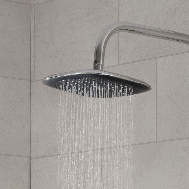 Set de douche avec douche principale Fauna anthracite