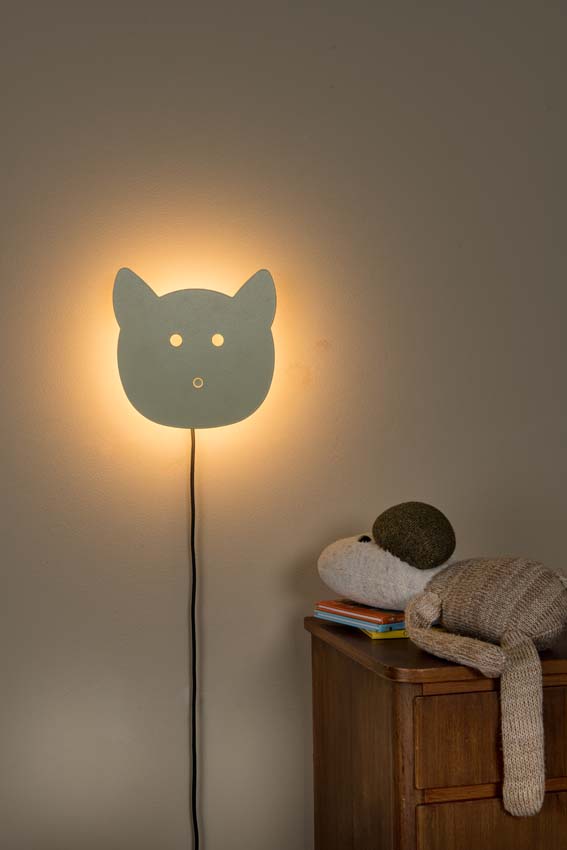 Wandlamp kinderkamer - groen - dimbaar - LED 1x7W - 2600K/2700K