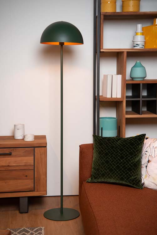 Lucide SIEMON - Vloerlamp - Ø 35 cm - 1xE27 - Groen