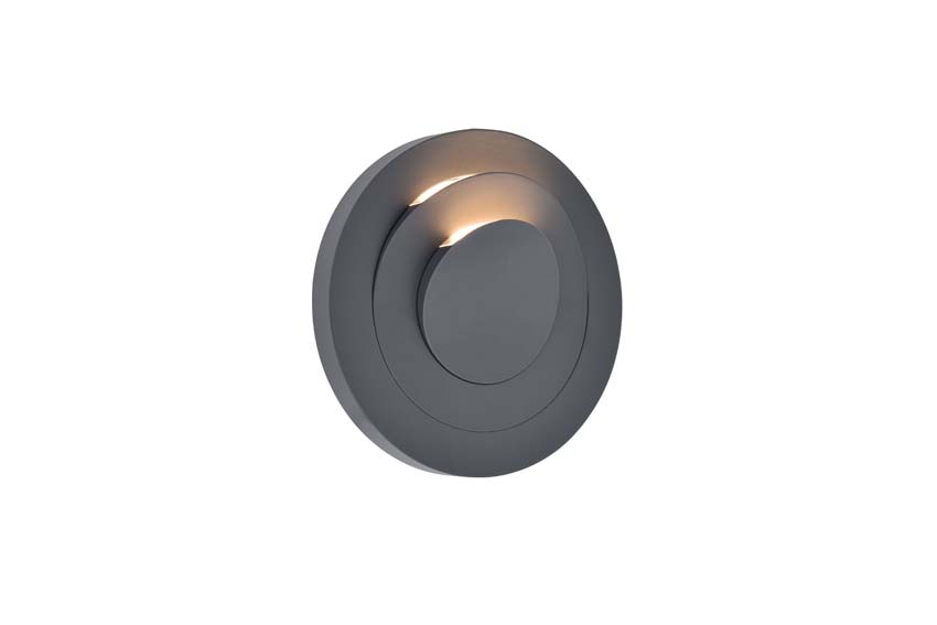 Wandlamp buiten Lior - grijs - 7.8W - 3000K - IP54